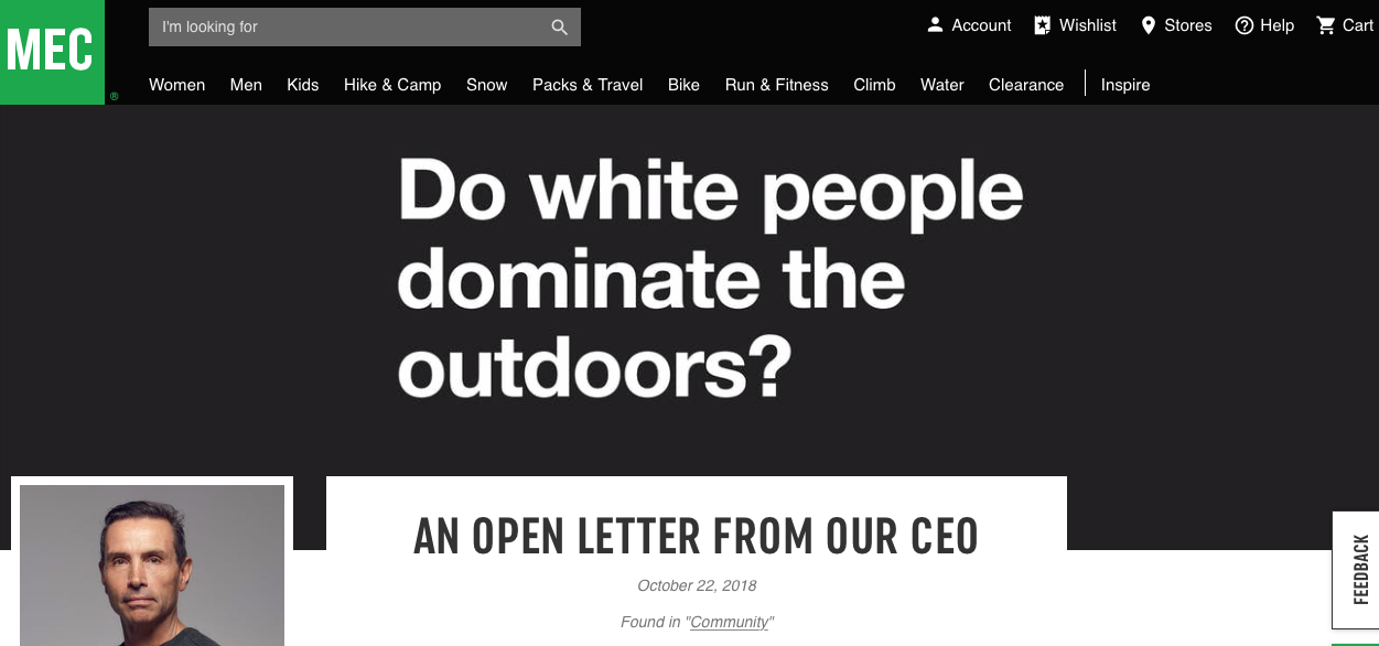 Open Letter from MEC. Part of Future of Good's series on failure and radical transparency