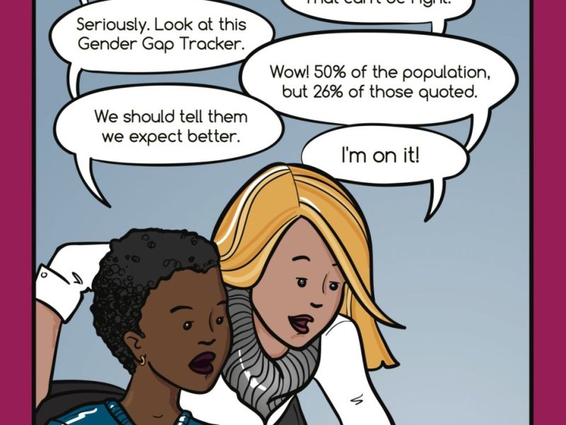 Informed Opinions released a gender gap tracker. What does it mean for the world of impact?