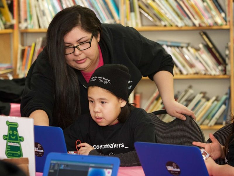 Throat singing to coding. Actua works on STEM projects with hundreds of Indigenous communities.
