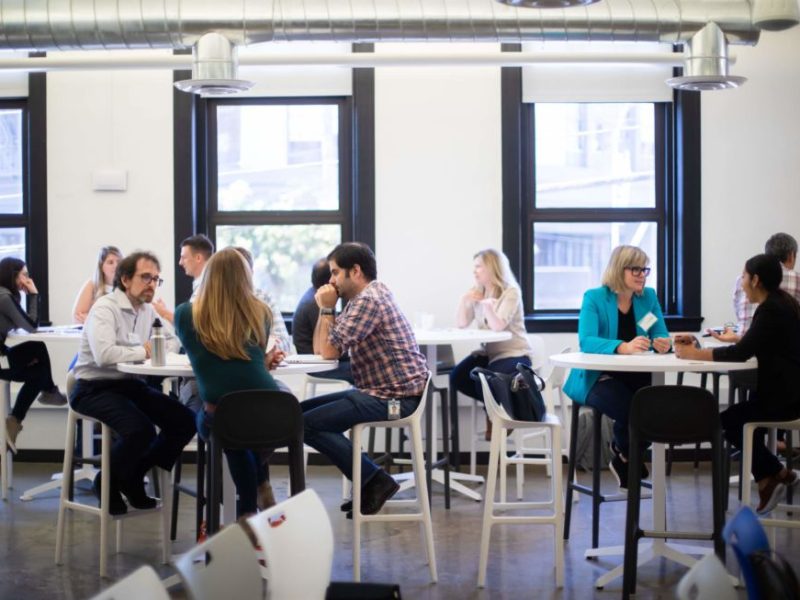Inside the Accelerator at Fast Forward. Photo: David Dines.