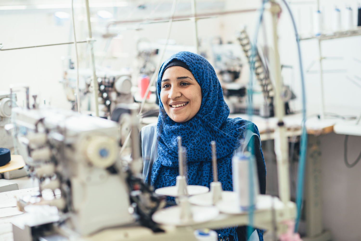 Kotn factory in Egypt