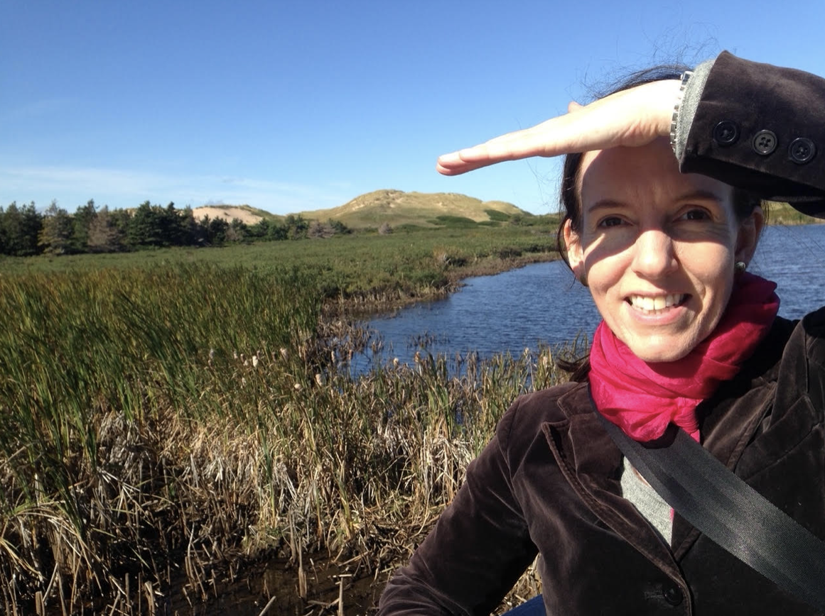 Siobhan Aspinall, director of development for the David Suzuki Foundation, in Prince Edward County, Ontario