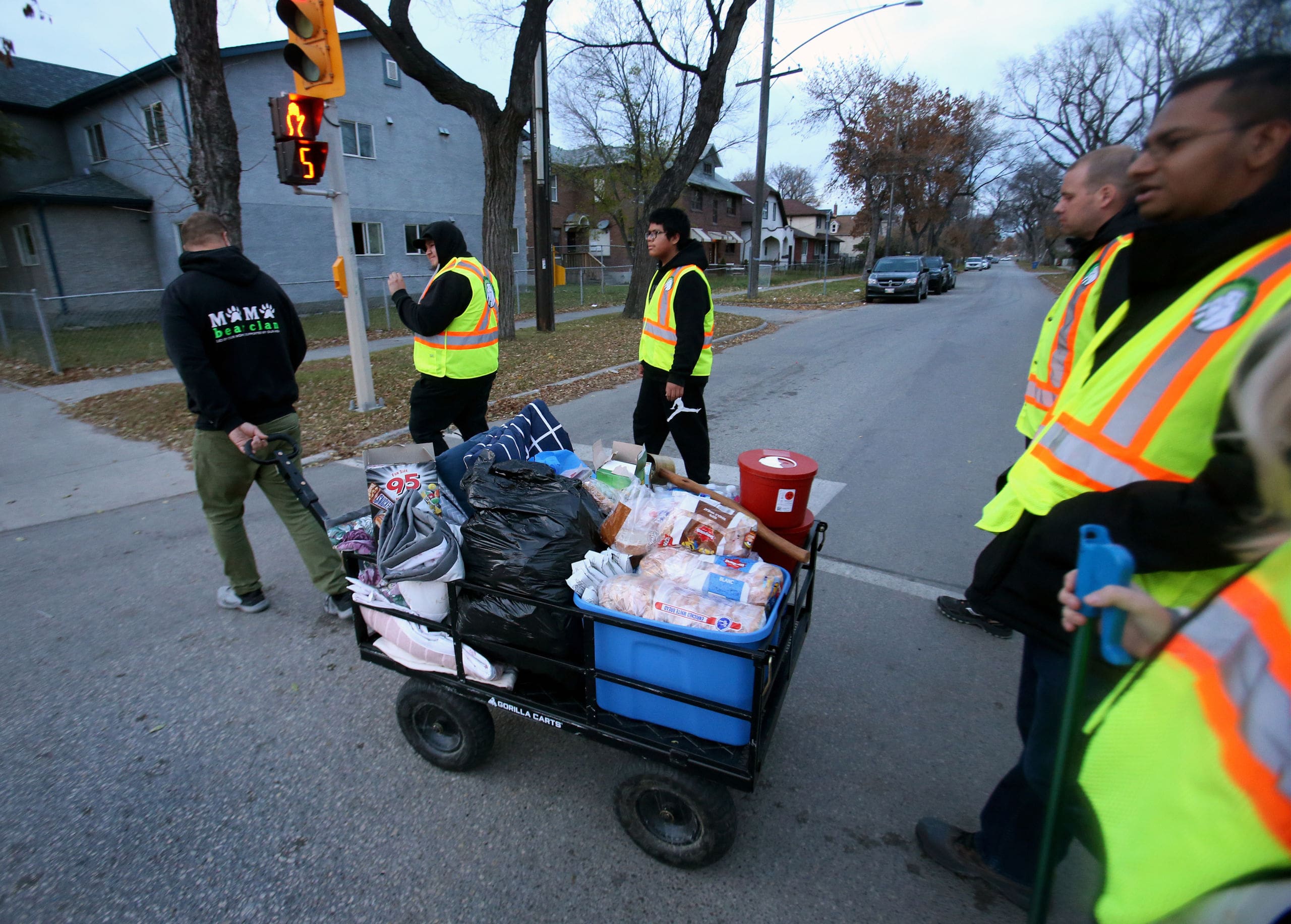 The Mama Bear Clan patrols Winnipeg’s North Point Douglas neighbourhood. 
