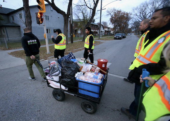 The Mama Bear Clan patrols Winnipeg’s North Point Douglas neighbourhood.