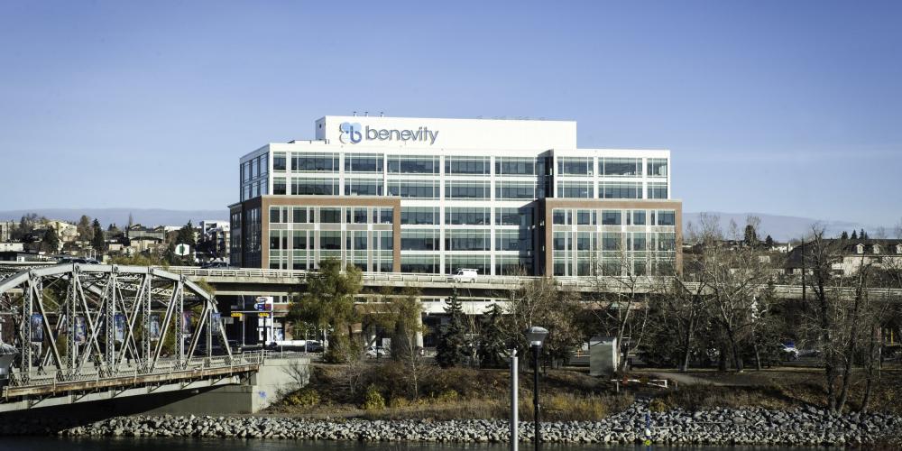 Benevity’s headquarters in Calgary, AB. 