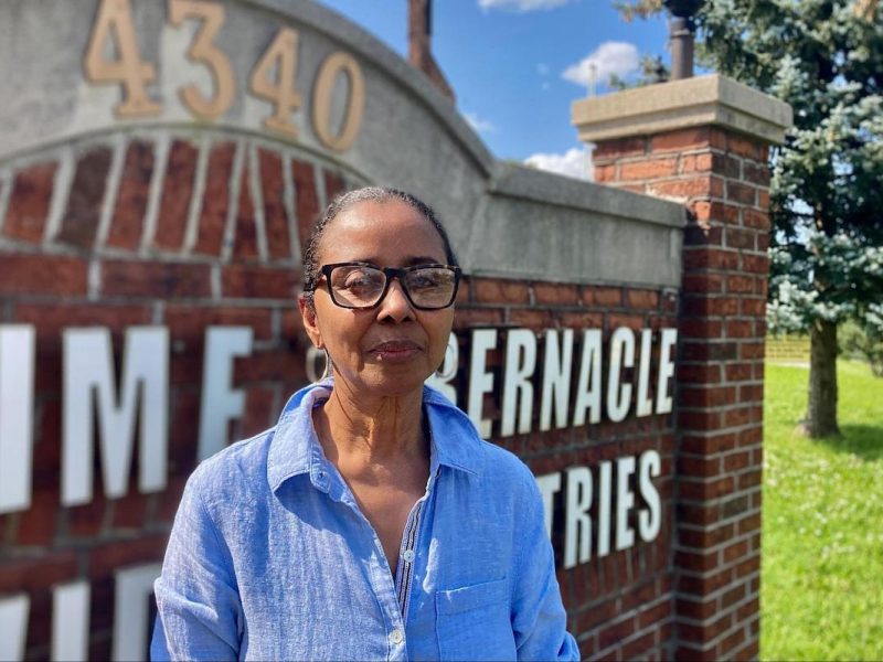 Diane Walter, executive director of Margaret’s Housing and Community Support Services poses for a portrait at Revivaltime Tabernacle.