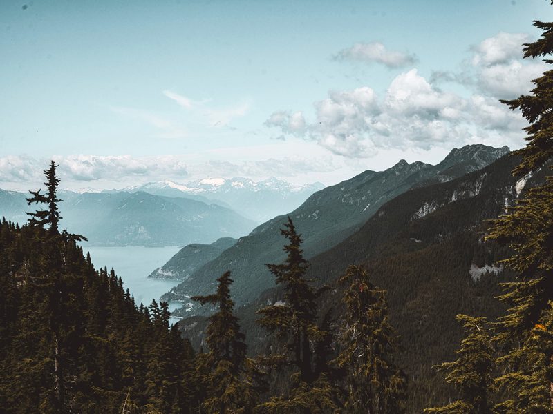 British Columbian coast
