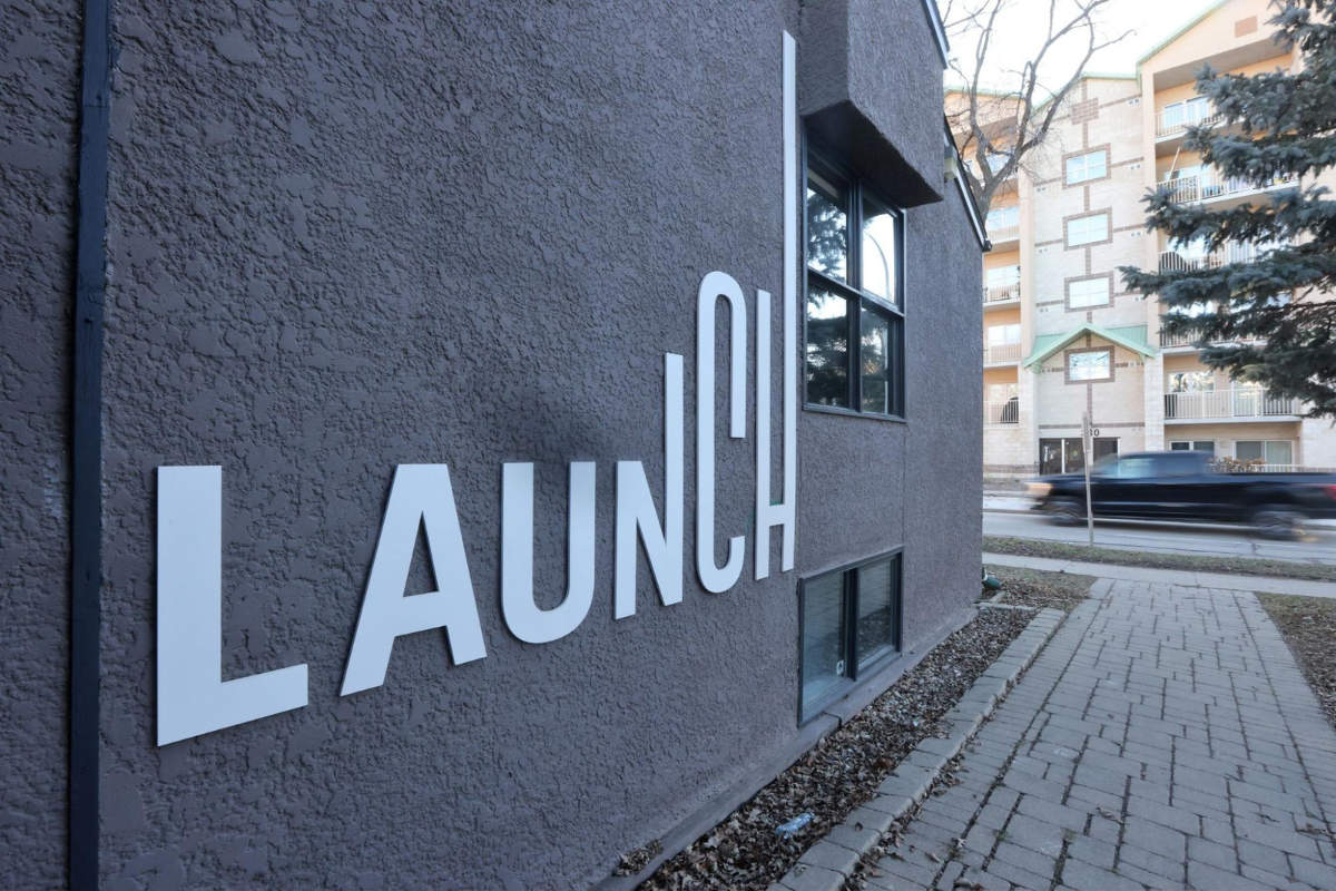 Exterior photo of Launch Coworking in Winnipeg