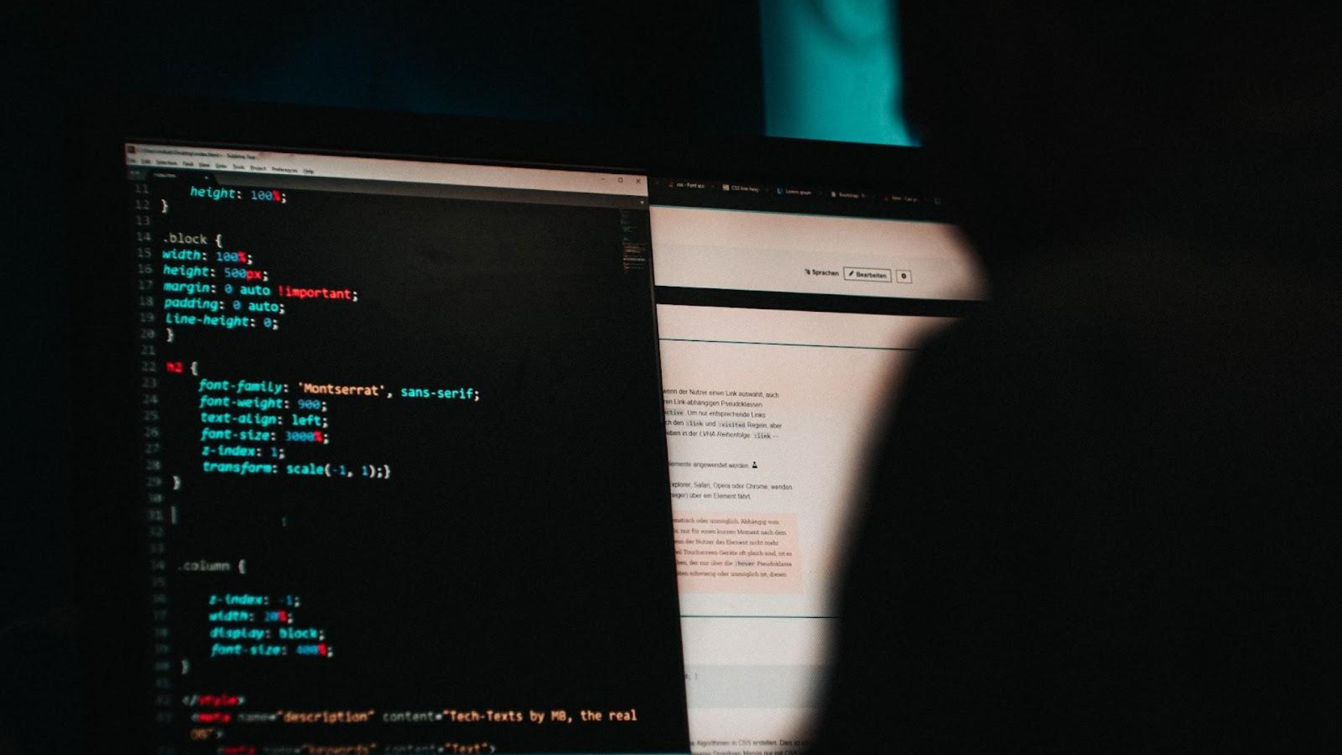 Photo showing a hacker attempting a cyberattack