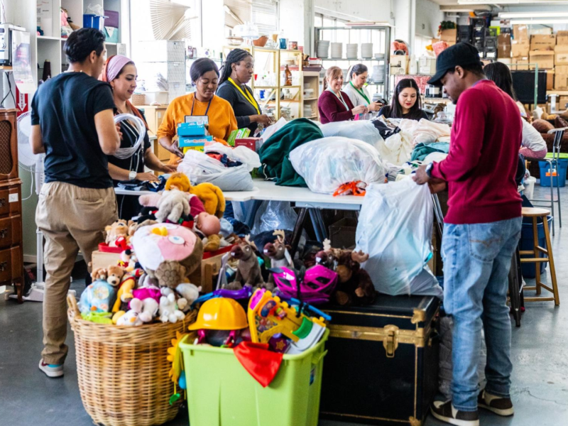 Montreal-based settlement agency Welcome Collective helps refugee claimants build new lives in the city by providing essential items, such as furniture, household goods, kitchenware and clothing.