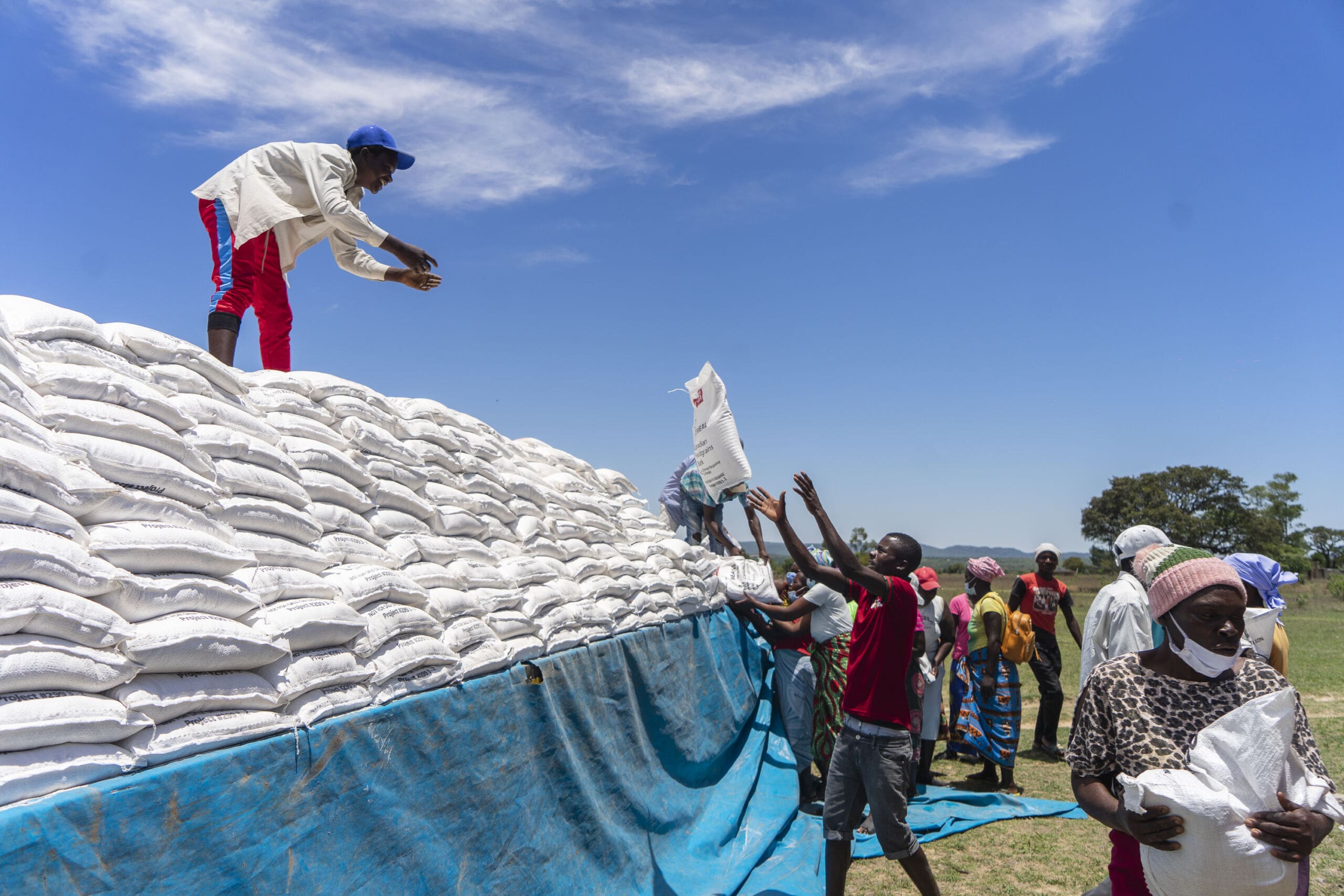 Caption: The Canadian Foodgrains Bank is one of the many Canadian organizations that relies heavily on mailed-in donations. Its donor base is disproportionately made up of older contributors. (Photo: KB Mpofu / Supplied by Canadian Foodgrains Bank)