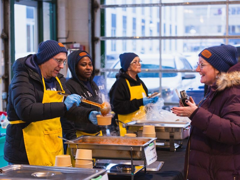 Start Me Up Niagara’s food team on this year’s Coldest Night of the Year fundraiser (Facebook)